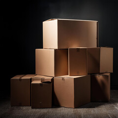 Obraz premium 택배, delivery, 택배 서비스, delivery service, 물류, logistics, 택배 기사, delivery driver, 배송, shipping, 빠른 배송, fast delivery, 무료 배송, free shipping, 배송 추적, tracking, 택배 상자, delivery box, 포장, packaging, 수령, receip