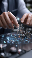 Exploring the fusion of technology and human innovation a close-up on precision engineering and interactive design