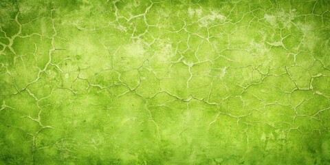 A faded green textured surface with a network of fine cracks, reminiscent of an aged and worn natural landscape.