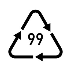 Illustration composites recycling codes 99. Other