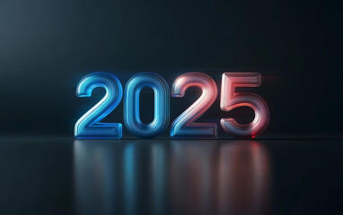 Business background of 2025 New Year theme
