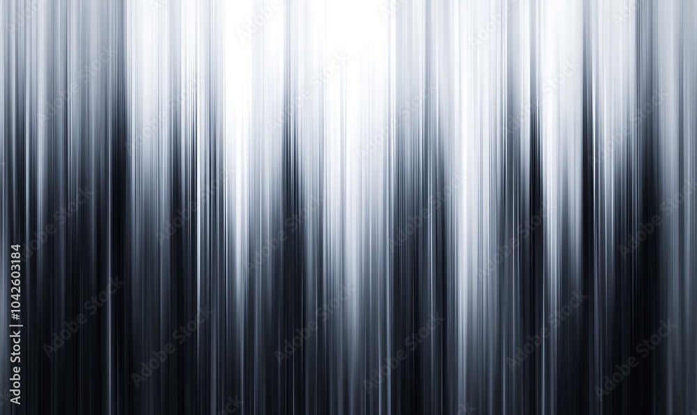 Leinwandbilder an abstract image featuring vertical lines in shades of black and white, creating a sense of motion 