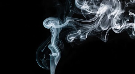 Captivating Smoke Patterns Creating Ethereal Visuals