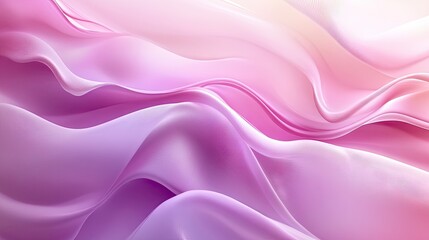 Obraz premium Abstract background featuring gentle pastel pink and lavender tones with smooth transitions, providing a serene and polished aesthetic.