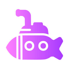 submarine Gradient icon