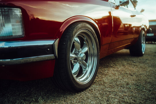 Red Chevrolet Opala 4.1. Montevideo, Uruguay 2024