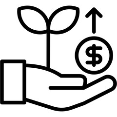 Investment Growth Icon