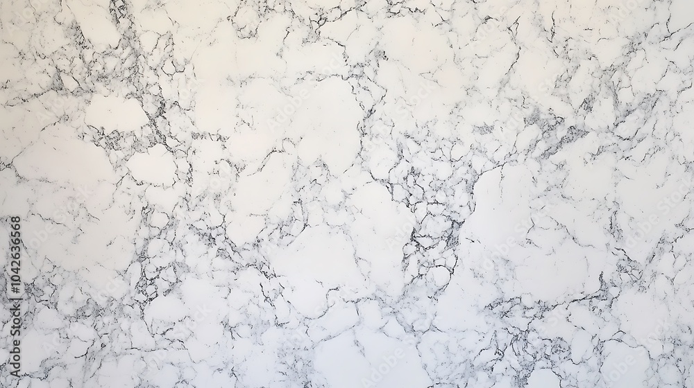 Poster a textured surface featuring a white background with intricate black veining and speckles, providing
