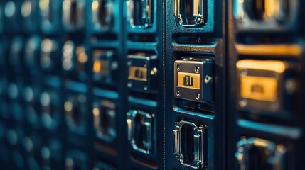 Encrypted backups being restored after a cyber attack.