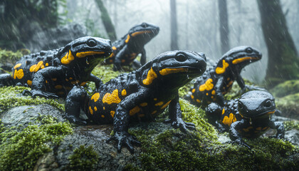 Fototapeta premium wildlife in the unique natural world