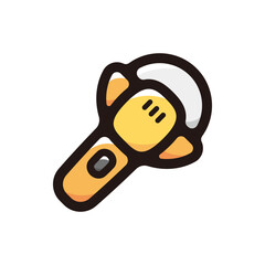 Electric sander outline icon for graphic design, apps and websites