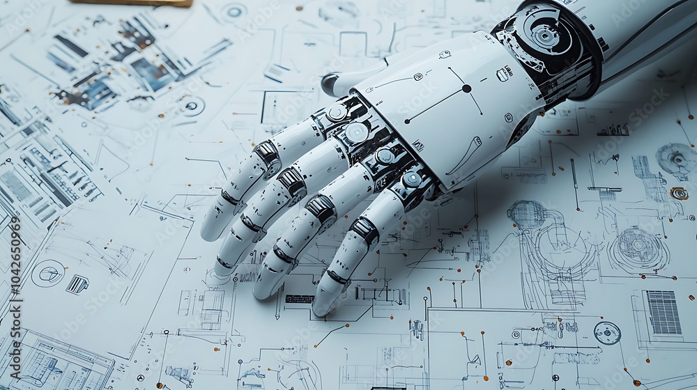Fototapete Exploring the future of design how ai-powered automation is transforming creative industries and enhancing productivity