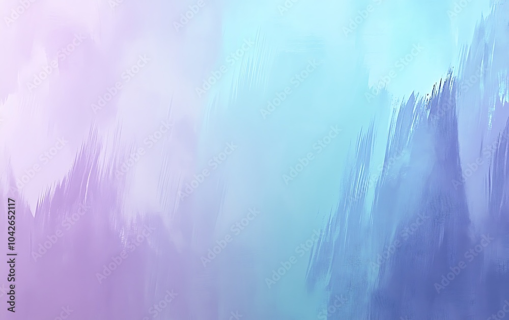 Aufkleber a soft gradient of pastel hues, blending shades of blue and purple in an abstract style, creating a 
