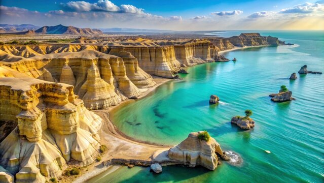 Qeshm Island in Iran, known for its stunning landscapes and unique biodiversity , Qeshm Island
