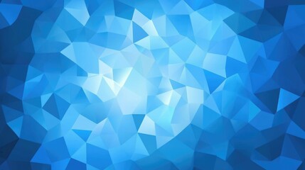 Fototapeta premium Abstract Geometric Blue Background Design