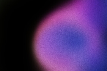 Abstract gradient with vibrant pink and blue noise background