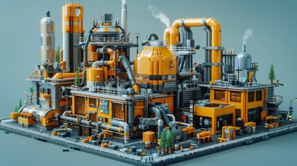 Advanced Technology Recycling Plant Design Concept
