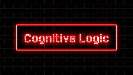 Cognitive Logic のネオン文字