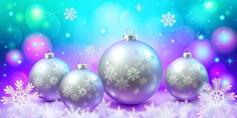 Fototapeta premium christmas balls