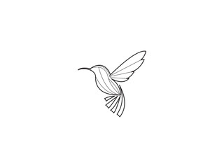 line art bird logo.eps