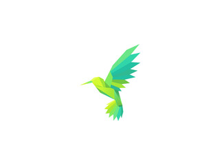polygon bird design.eps