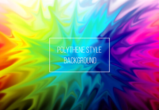 Polythene Style Background Design