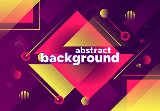 Abstract Background Template