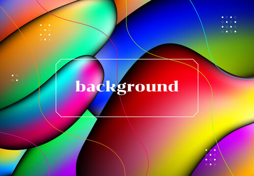 Bright Abstract Background Design