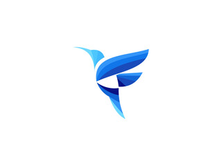modern bird logo