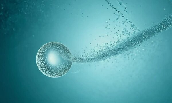 Zoom shot with micro-particle interactions in a shear flow: The camera starts with a view of micro-particles in a shear flow environment. The camera zooms in to capture how particles interact with the