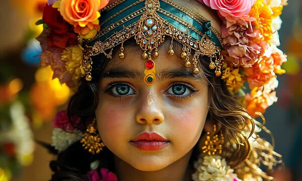 Child Krishna�s innocence