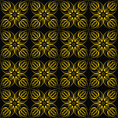 Fototapeta premium seamless pattern with elements