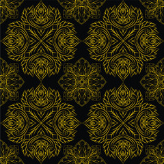 seamless damask wallpaper