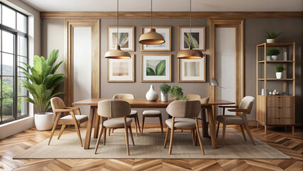 Fototapeta premium dining room with table