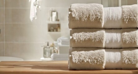 stack of towels
