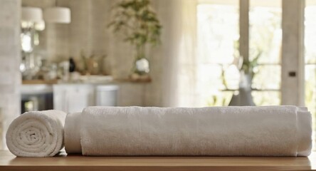 stack of towels