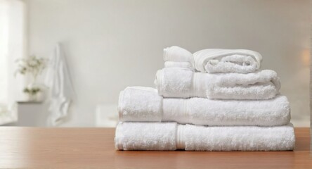 stack of towels