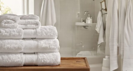 stack of towels