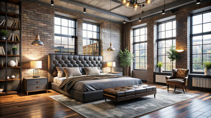 Fototapeta premium interior of a bedroom