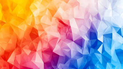 Fototapeta premium Background with pastel colored polygons