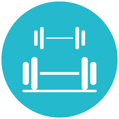 Fototapeta premium Workout vector icon illustration of Pilates iconset.