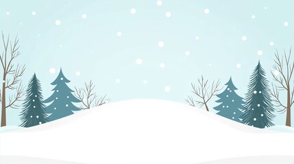 Fototapeta premium Vintage Christmas Background Illustration