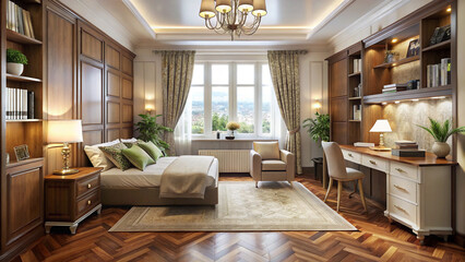 living room with fireplace