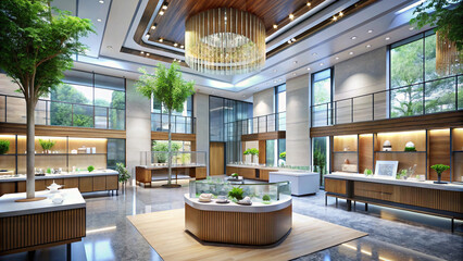 interior of a hotel