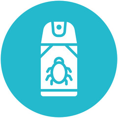 Insect Repellent vector icon illustration of Fishing iconset.