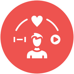 Lifestyle vector icon illustration of Gig Economy iconset.