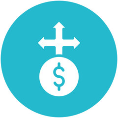 Flexibility vector icon illustration of Gig Economy iconset.