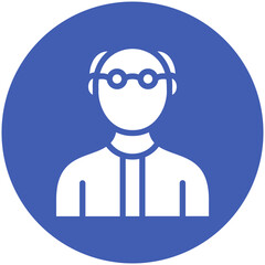 Old vector icon illustration of Generation Gap iconset.