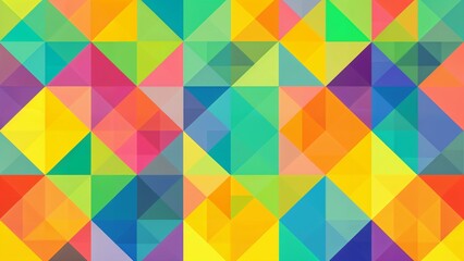 A Captivating Display of Colorful Geometric Shapes That Ignite Creativity and Inspire Joy in Every Glance at This Abstract Pattern.