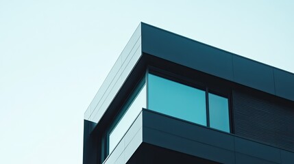 Modern Architectural Design with Clean Lines